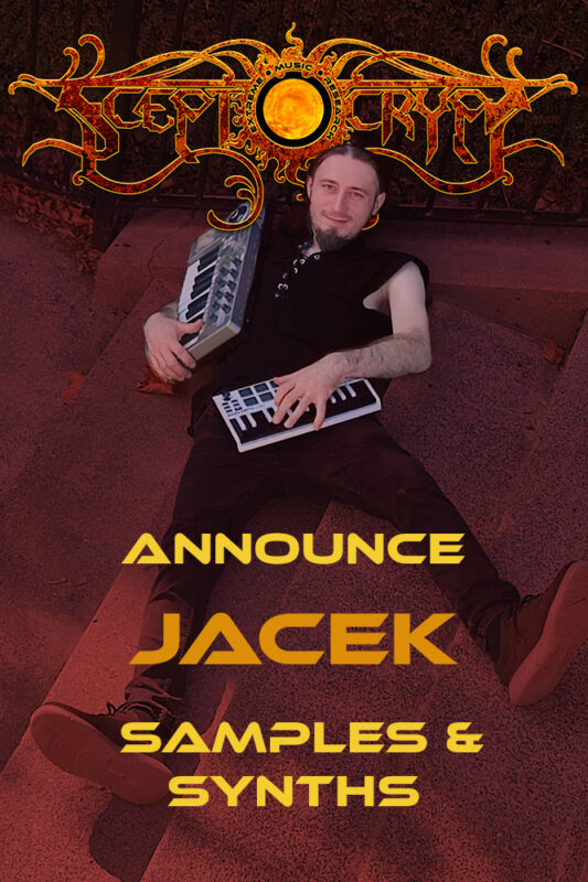 Sceptocrypt synth player Jacek